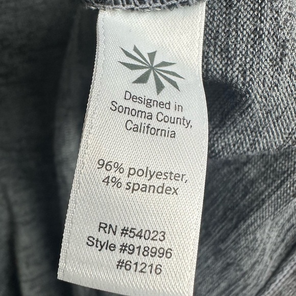 Athleta Gray Batwing and Robin Cowl Neck Top Size Small - Picture 5 of 10